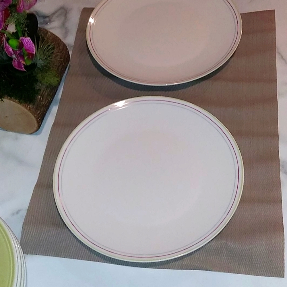 4 Zara Porcelain Plates